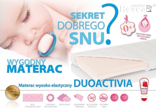 HEVEA Duo Activia 140/70 Бамбуковый матрас