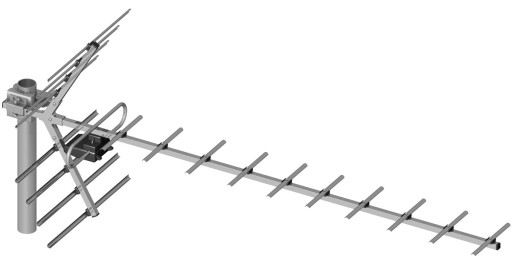 Antena telewizyjna DIPOL 19/21-69 DVB-T + Kabel +F
