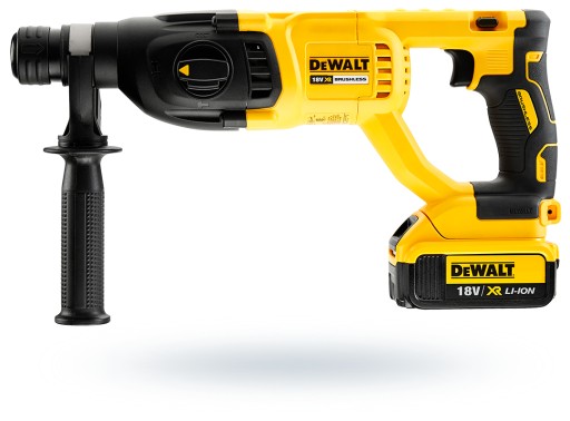 DeWalt DCH133P2 Młotowiertarka 2x 5Ah +MAKITA 17cz