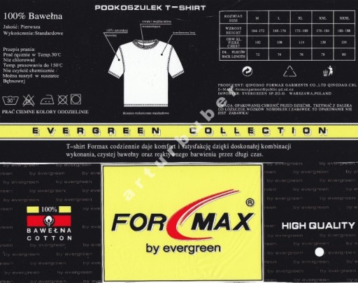 ФУТБОЛКА Formax, размер L, 100% хлопок, разные цвета.