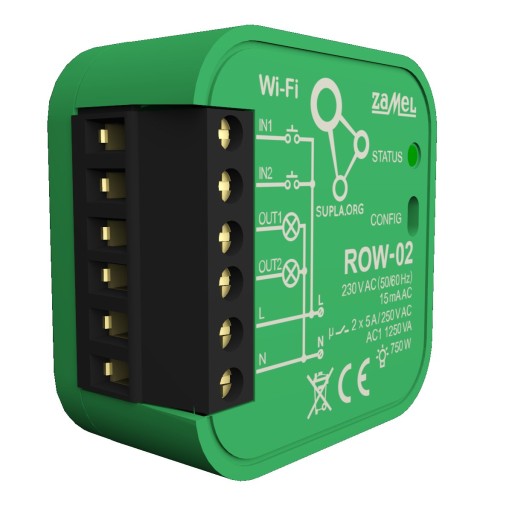 ZAMEL SUPLA ROW-02 WI-FI ПРИЕМНИК УМНЫЙ ДОМ