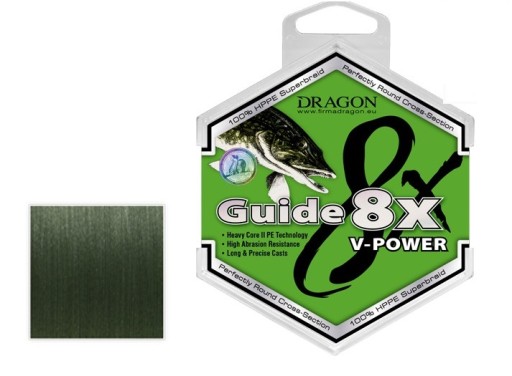 Оплетка Dragon GUIDE 8X V-POWER 0,15 мм 150 м