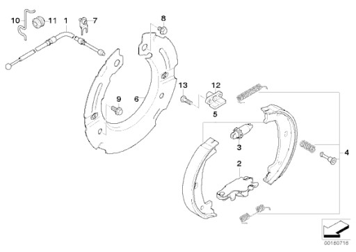 Кольцо крепления челюсти BMW F30 F31 F32 F34 F36