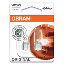 OSRAM W5W 12V 5W T10 ЛАМПЫ 2 ШТ. СТОЯНОЧНЫЕ ФОНАРИ