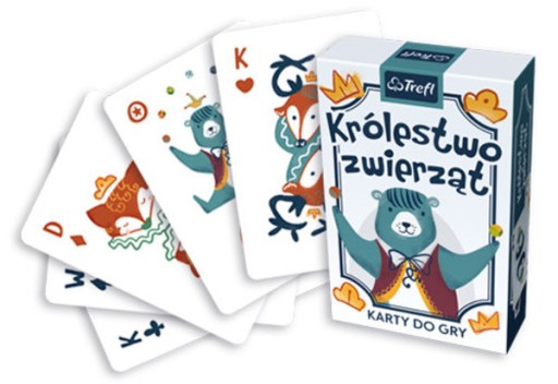 Karty do gry Trefl - Królestwo Zwierząt [1 talia]