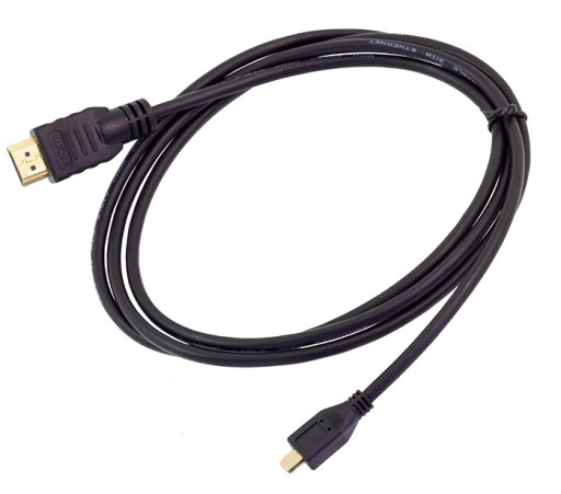 Кабель HDMI-Micro HDMI, 1,5 м, Ethernet, одножильный