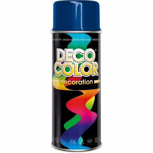 РАСПЫЛИТЕЛЬНАЯ КРАСКА DECO PAINT 400мл темно-синий