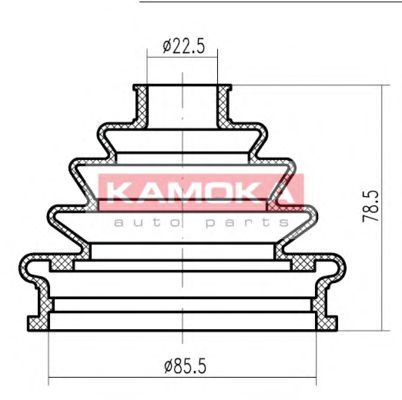 КРЫШКА СОЕДИНЕНИЯ A6 A4 PASSAT B5 1.8T 1.9TDI KAMOKA