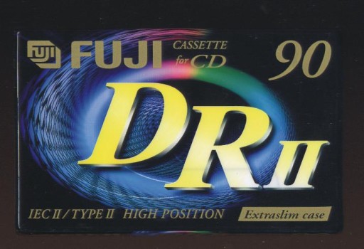 FUJI DRII 90-минутная кассета для CD CHROME RAD-WIK WAWA