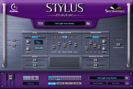 SPECTRASONICS Stylus RMX Xpanded: виртуальный синтезатор