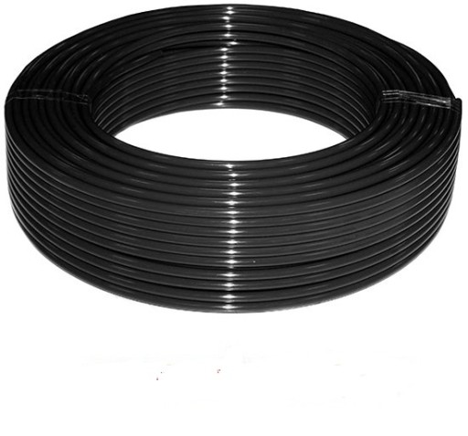 PRZEWÓD WĄŻ 4x2.5 POLIURETAN CZARNY PU 4/2.5 PUR x 100 m