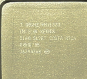 Процессор Intel Xeon 5160 SL9RT 4 МБ, 3,00 ГГц FV