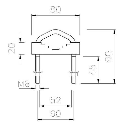 ДЕРЕВО - короткий 5см