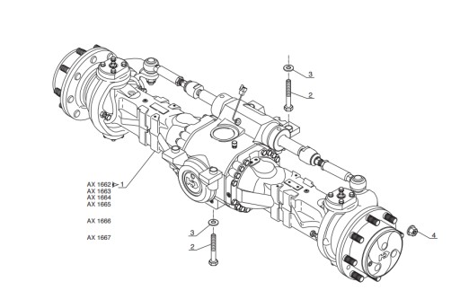 MANITOU 601557 РУЛЕВАЯ ТЯГА