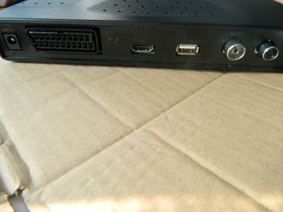 Двойной декодер кабельного телевидения DVB-C 100 HD EPG USB 6000