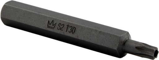 БИТА TORX T30 x 75 мм S2 с ОТВЕРСТИЕМ