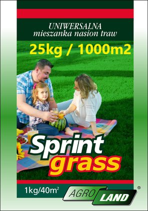 Трава газонная УНИВЕРСАЛЬНАЯ Sprint Grass 25кг FV