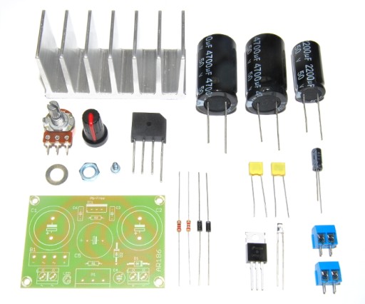 AR186 Комплект регулируемого источника питания 1,3В..33В 3А