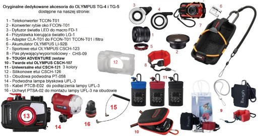 Телеконвертер OLYMPUS TCON-T01 для TG-7 TG-6 TG-5 TG-4 TG-3