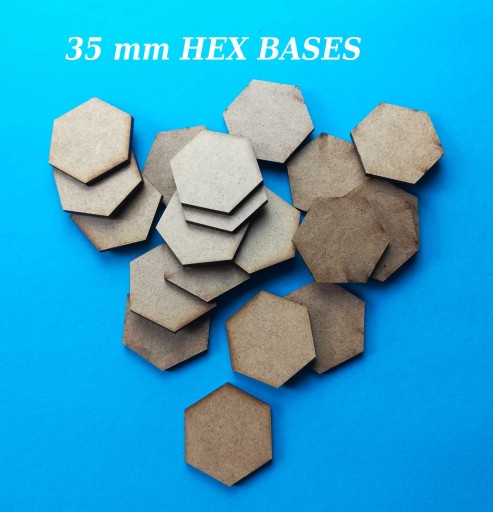 Основания HEX 35 мм HDF 20 шт.