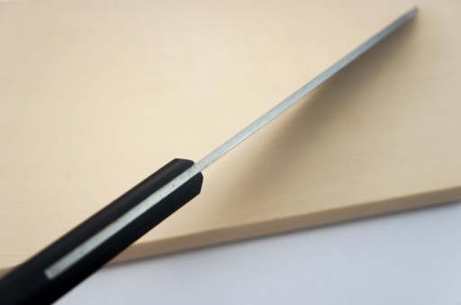 Satake Nashiji Black Paka Japoński Nóż Deba 15,5cm