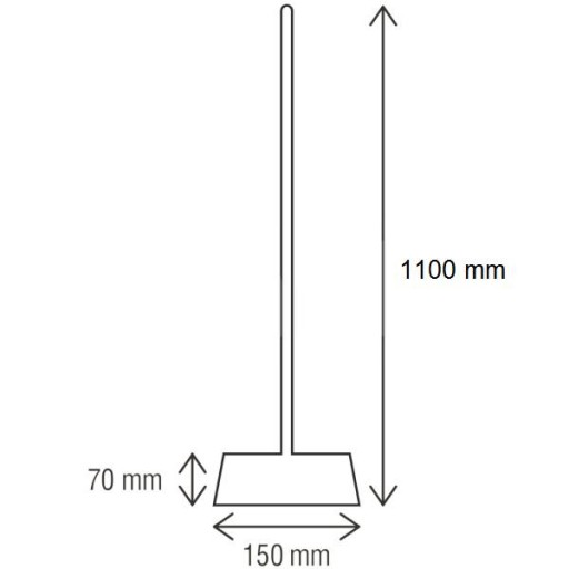 Шкипер ICE 150 мм, ядро ​​1,0 м MAAN