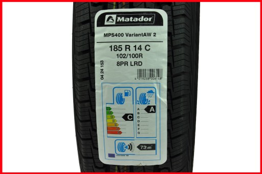 4x 185R14C (185/80R14) 102/100R Матадор ВСЕСЕЗОННЫЙ