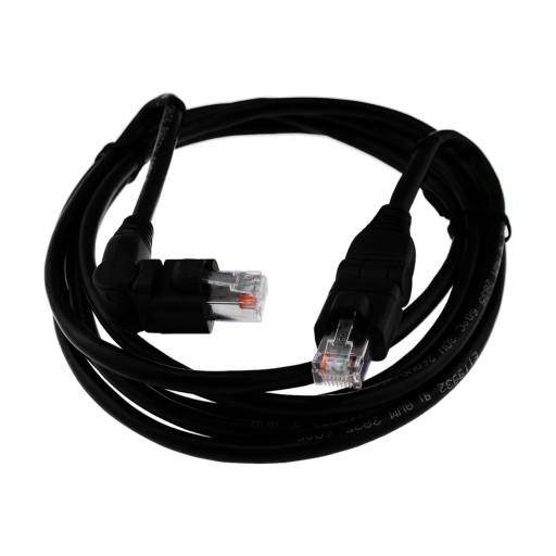 KABEL SIECIOWY UTP LAN KAT5 2 M RUCHOME RJ45 360*