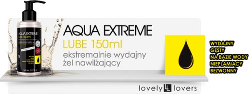 LL AQUA EXTREME Lube 150 мл - СКОЛЬЖАЮЩИЙ ВОДНЫЙ ГЕЛЬ