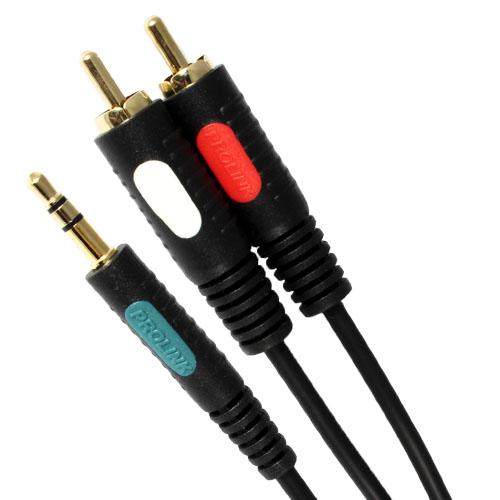 CABLE jack 3,5 мм 2 RCA OFC PROLINK CLASSIC 7,5 м