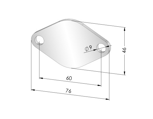 Заглушки EGR AUDI A2 A3 A4 A6 1,2 TDi / 1,4 TDi / 1,9 TDi / 2,0 TDi