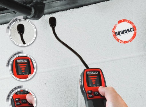 RIDGID CZUJNIK GAZU DETEKTOR RIDGID CD-100 POLSKA