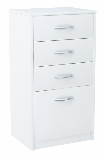 Комод 45см 4S WHITE книжный шкаф с 4 ящиками ROB