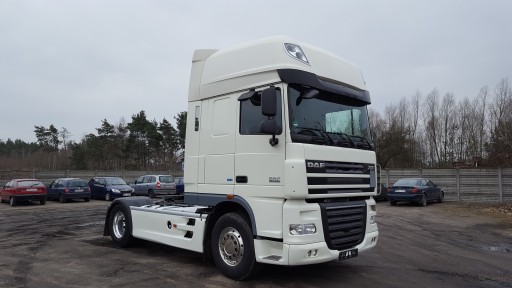 DAF XF 105, межосевые кузова, спойлеры, обтекатели