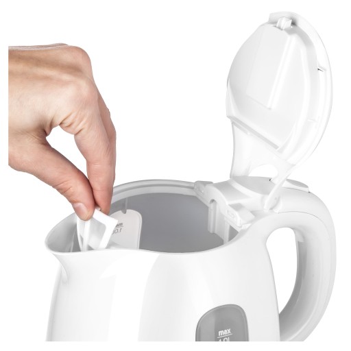 Электрический чайник Sencor SWK 1010WH, маленький, 1 литр