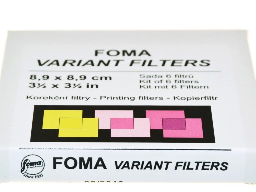 Фильтры Foma Polygrade Multigrade Variant 9х9 см