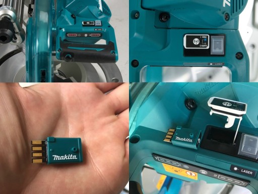 Аккумуляторная торцовочная пила Makita DLS111ZU