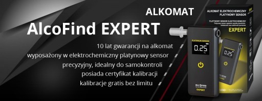 Алкотестер AlcoFind EXPERT, ГАРАНТИЯ 10 ЛЕТ, КАЛИБРОВКА