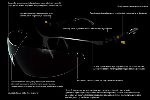 CAT TREAD 112 Спортивные очки Не запотевают на ВЕЛОСИПЕДЕ