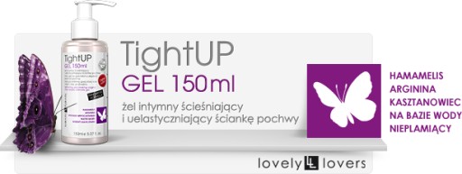 TightUP GEL 150 мл - смазка, подтягивающая влагалище