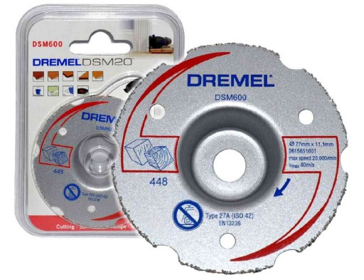 Uniwersalna wypukła tarcza do cięcia DSM600 DREMEL