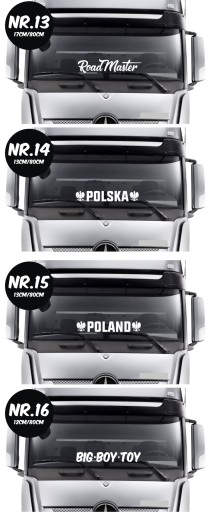Наклейка на приборную панель TIRA BUSA TRUCK XL *УЗОРЫ *ЦВЕТА