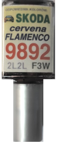 SKODA 9771 F3H M2 ORANGE TANGERINE LAKIER ZAPRAWKA