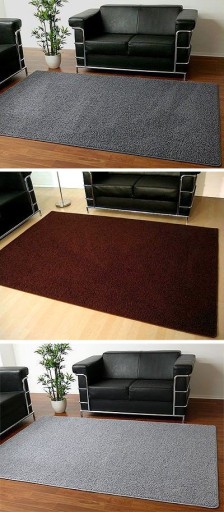 Miękki Dywan Shaggy 200x260 ozdoba pokoju fiolet