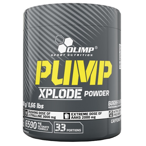 OLIMP PUMP XPLODE ПОРОШОК 300 г ПЕРЕД ТРЕНИРОВКОЙ