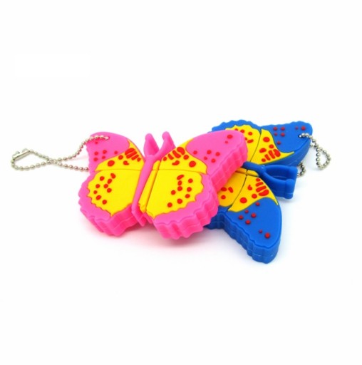 PENDRIVE USB 16 GB MOTYL MOTYLEK NIEBIESKI OWAD