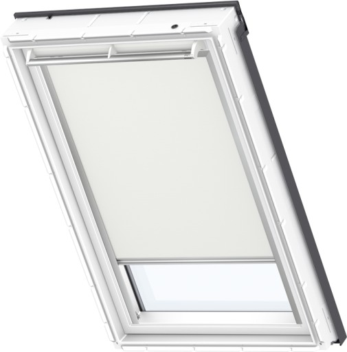 Рулонная штора VELUX DKL MK08 затемняющая 78x140 БЕЛАЯ