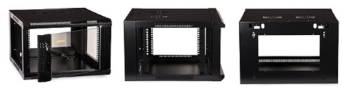 Шкаф RACK 19 футов 6U 600 мм подвесной SIGNAL BLACK