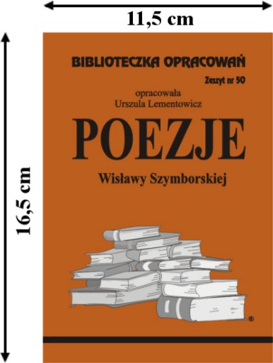 Poezje W Szymborska Biblioteczka Opracowania no.