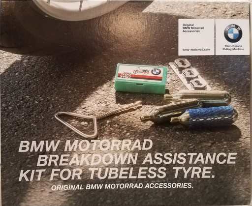 Комплект для ремонта шин BMW Motorrad 71112447552